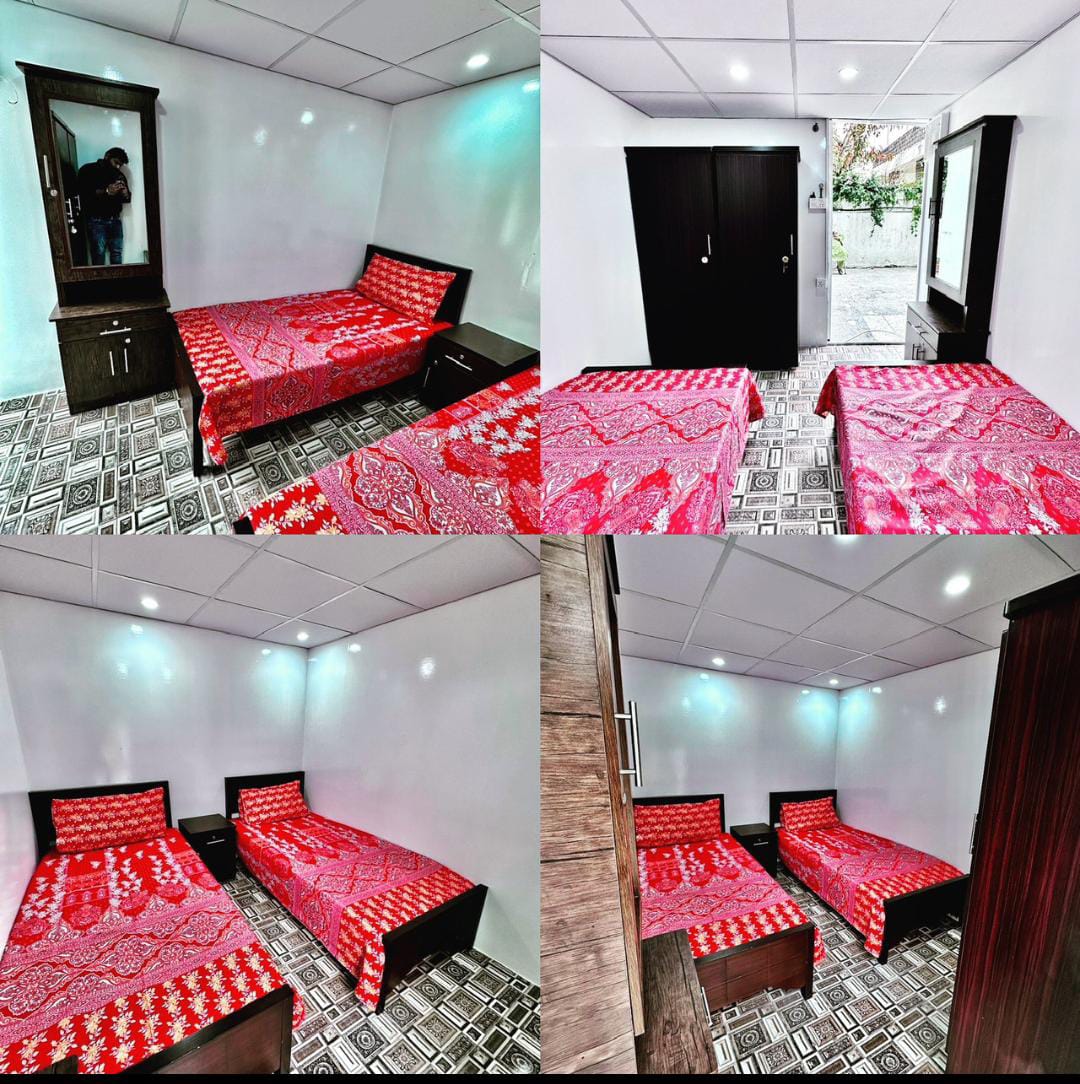 Three Persons Sharing Room